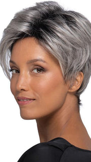 The texturized layers on this synthetic style give this look a modern flair