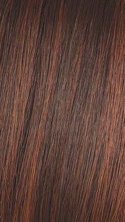 BURNT-CHILI | Dark Brown with Copper Red, Rusty Red, and Cherry Red Blended Highlights
