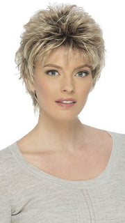 CHRISTA by Estetica in RH1488RT8 | Dark Blonde with Light Copper Blonde Highlights & Golden Brown Roots PPC MAIN IMAGE FB MAIN IMAGE