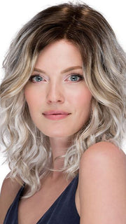 AVALON by ESTETICA in VANILLA-MACCHIATO | Light Chestnut Brown Base with Light Brown, Golden Blonde, and Icy Blonde Highlights