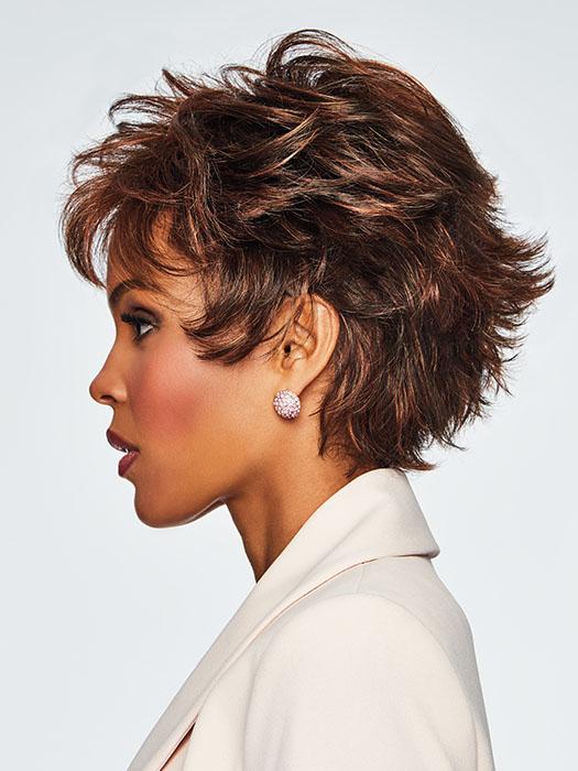 This stunning, no-fuss salon cut can be worn full, smooth or somewhere in between