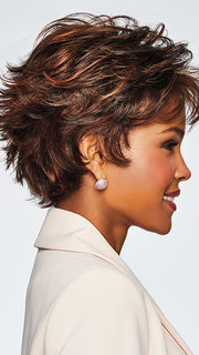 Short, barely waved, all over layers