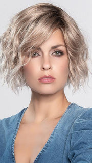 DANCE by ELLEN WILLE in CANDY BLONDE TIPPED 101.27.60 | Pearl platinum blonde mixed with light reddish brown and pure white FB MAIN IMAGE