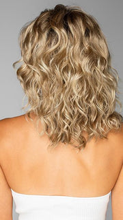 Finn by Estetica in RH1488RT8 | Dark Blonde with Light Copper Blonde Highlights & Golden Brown Roots