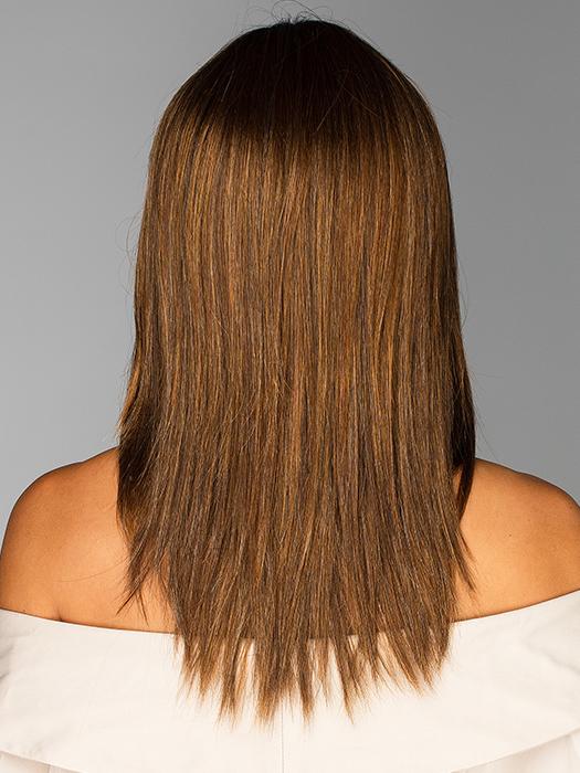 Trending Tresses by Gabor in GL8-29SS HAZELNUT | Coffee Brown with soft Ginger highlights
