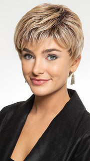 GLAMOUR PIX by Hairdo in SS14/88 ROOTED GOLDEN WHEAT | Medium Blonde streaked with pale Gold highlights and dark roots PPC MAIN IMAGE FB MAIN IMAGE