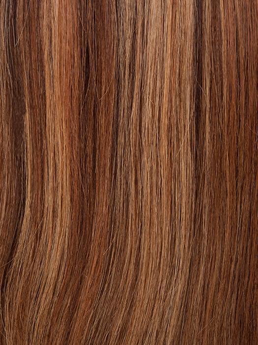 P4/27/30 | Medium Dark Brown, Honey Blonde, and Copper Blonde Mixed