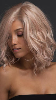 SMOKY-ROSE | Platinum Blonde and Soft Pink Blend