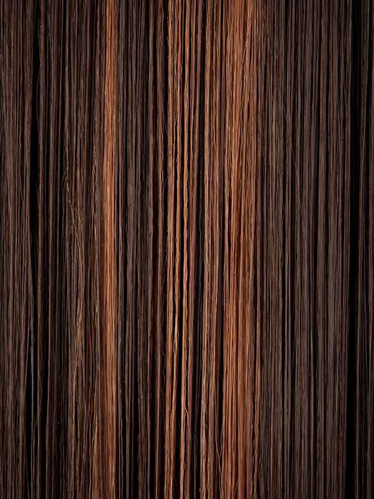 FS4/30 | 80% Medium Dark Brown with 20% Copper Blonde Frost