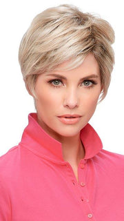 ANNETTE by Jon Renau in FS17/101S18 PALM SPRINGS BLONDE | Light Ash Blonde with Pure White Natural Violet Bold Highlights, Shaded with Dark Natural Ash Blonde PPC MAIN IMAGE FB MAIN IMAGE