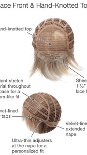 Cap Design | Lace Front | Hand Knotted Top