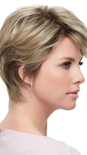 22F16S8 VENICE BLONDE | Lt Ash Blonde & Lt Natural Blonde Blend, Shaded w/ Med Brown