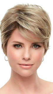 ROSE by JON RENAU in 22F16S8 VENICE BLONDE | Lt Ash Blonde & Lt Natural Blonde Blend, Shaded w/ Med Brown PPC MAIN IMAGE FB MAIN IMAGE