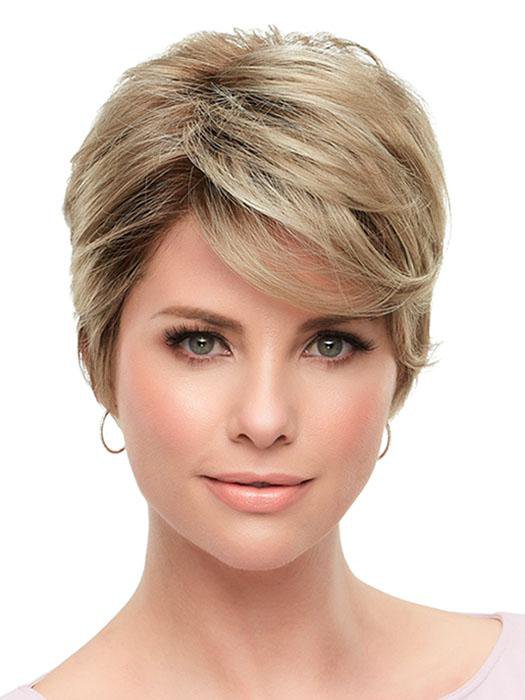 ROSE by JON RENAU in 22F16S8 VENICE BLONDE | Lt Ash Blonde & Lt Natural Blonde Blend, Shaded w/ Med Brown PPC MAIN IMAGE FB MAIN IMAGE