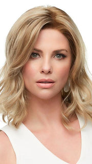 KENDALL by Jon Renau in 12FS12 MALIBU BLONDE | LIght Gold Brown, Light Natural Gold Blonde, Pale Natural Gold-Blonde Blend, Shaded with Light Gold Brown