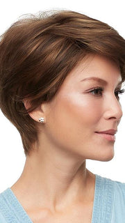 ROSE by JON RENAU in 6F27 | Brown with Light Red-Gold Blonde Highlights and Tips