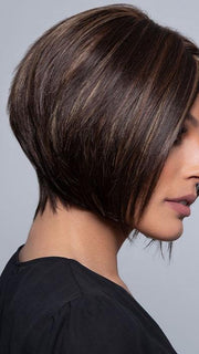 EMY by Amore in COFFEE-LATTE | Dark Brown with Evenly Blended Honey Brown Highlights