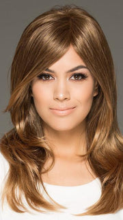 BRANDI by Amore in MARBLE BROWN | Medium Brown and Light Honey Brown evenly blended