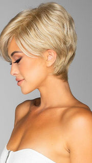 Gia by Rene of Paris in CREAMY-BLOND | Platinum and Light Gold Blonde evenly blended PPC MAIN IMAGE