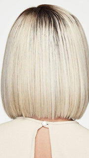 RL16/22SS SHADED ICED SWEET CREAM | Pale Blonde with Slight Platinum Highlighting and Dark Roots