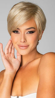 Gia by Rene of Paris in CREAMY-BLOND | Platinum and Light Gold Blonde evenly blended