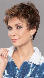 TAB by ELLEN WILLE in CHOCOLATE MIX | Medium to Dark Brown base with Light Reddish Brown highlights
