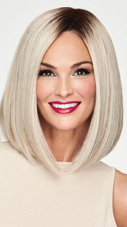 CURRENT EVENTS by Raquel Welch in RL16/22SS SHADED ICED SWEET CREAM | Pale Blonde with Slight Platinum Highlighting and Dark Roots PPC MAIN IMAGE FB MAIN IMAGE