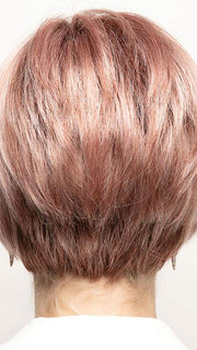 WATERMELON-R | Rich Pastel Pink Base with Subtle Soft Reddish Tone and Soft Dark Brown Roots