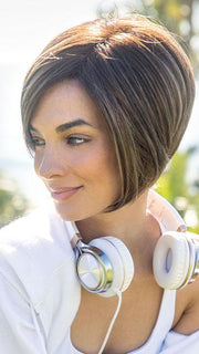 KANDY-BROWN-LR | Warm Light Brown and Dark Rich Brown Mixed with Dark Long Roots