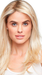 ALESSANDRA by Jon Renau in FS24/102S12 LAGUNA BLONDE | Light Natural Gold Blonde with Pale Natural Gold Blonde Bold Highlights, Shaded with Light Gold Brown PPC MAIN IMAGE FB MAIN IMAGE