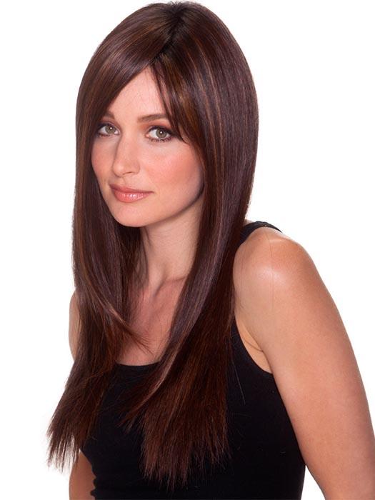 The Straight Press 23 inch Wig by BelleTress is made with heat friendly premium fiber that looks and feels just like your own