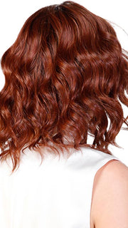CAYENNE WITH GINGER ROOT | Dark Auburn, Medium Copper and Dark Brown Roots