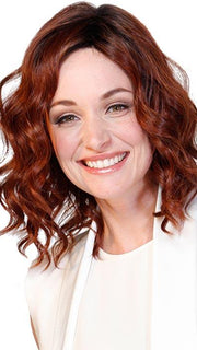 BISCOTTI BABE by BELLETRESS in CAYENNE WITH GINGER ROOT | Dark Auburn, Medium Copper and Dark Brown Roots PPC MAIN IMAGE FB MAIN IMAGE