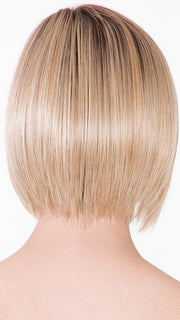 HONEY WITH CHAI LATTE | Light Golden Brown with Pale Golden Blonde & Medium Golden Blonde Highlights on Top, Medium Brown Roots