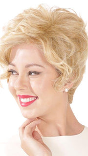 Kahlua Wig by Belletress is a whirl of soft and seductive curls tapered into a natural neckline