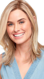 DREW by JON RENAU in 12FS12 MALIBU BLONDE | LIght Gold Brown, Light Natural Gold Blonde, Pale Natural Gold-Blonde Blend, Shaded with Light Gold Brown FB MAIN IMAGE