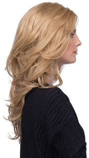 This below the shoulder style with long layers and loose waves is gorgeous. You can enjoy the freedom to style in any direction