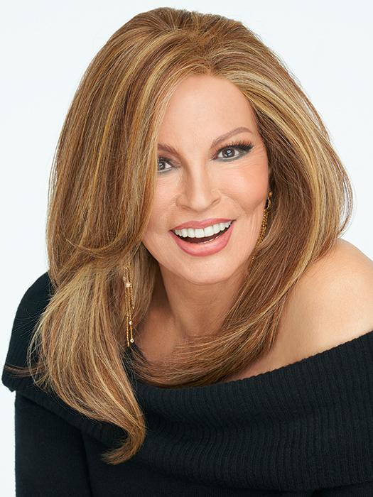 NICE MOVE by RAQUEL WELCH in RL29/25 GOLDEN RUSSET | Ginger Blonde Evenly Blended with Medium Golden Blonde