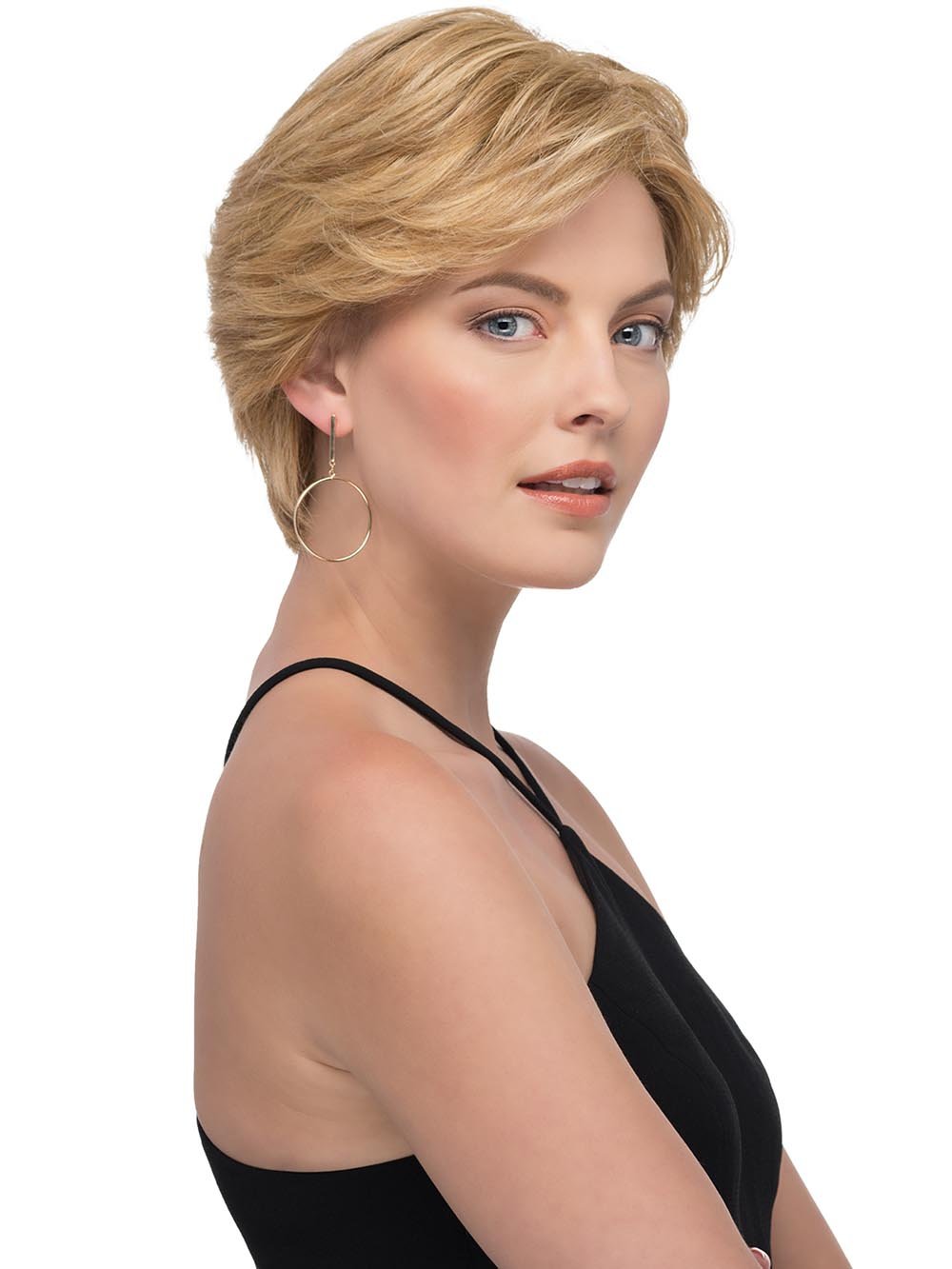 Sabrina features a mono top, hand-tied back, and lace front, promising comfort, and beauty in one perfect package