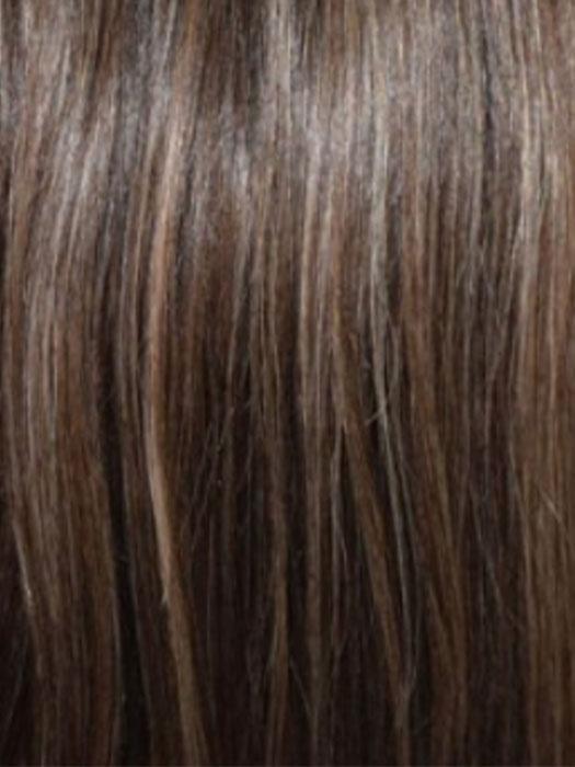 ROCKY-ROAD | Light Chestnut Brown base highlighted with Ash Blonde and Strawberry Blonde with Red tones