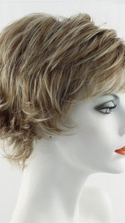 NUTMEG F | Rooted Dark with Honey Brown base with Platinum Blonde highlight