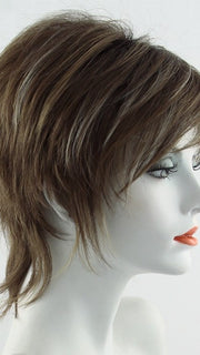 ALMOND SPICE | Rooted Dark Brown with Medium Brown Base with Honey and Platinum Blonde Highlights