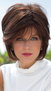 REESE by Noriko in RED PEPPER | Medium Brown Base with Deep Red Pepper Highlights