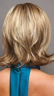 SPRING HONEY R | Rooted Honey Blonde and Gold Platinum Blonde evenly blended