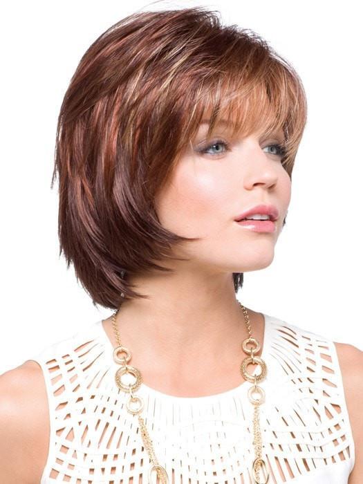 SHANNON by Rene of Paris in RAZBERRY ICE | Medium Auburn Base with Copper and Strawberry Blonde Highlights