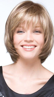 SHANNON by Rene of Paris in MOCHACCINO | Light Brown Base and Strawberry Blonde Highlights