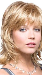 BAILEY by Rene of Paris in BUTTER PECAN | Dark Blonde with Light Golden Blonde Base Evenly Blended with Brown and Medium Auburn