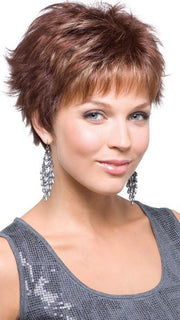 Wispy bangs, and plenty of built-in volume and coverage around the hairline