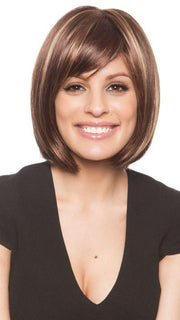 ERIKA by Amore in AUBURN SUGAR | Medium Auburn Base With A Dark Strawberry Blonde Highlight