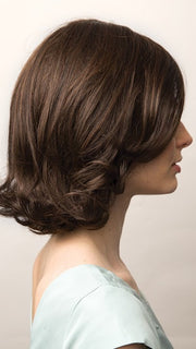 Fringe Measures: 9.1 inches | Crown Measures: 11 inches | Nape Measures: 5.9 inches  | Color: Ginger Brown  